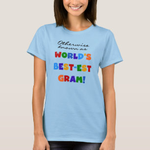 Camiseta Se não sabido como presentes do grama do
