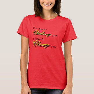 Camiseta Se não te desafiar