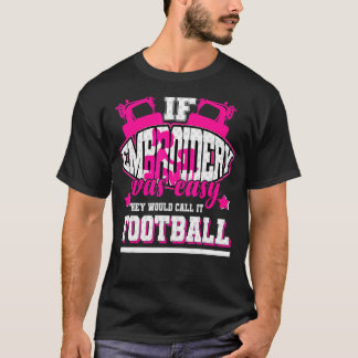 Camiseta Se o Bordado fosse fácil, chamariam-lhe futebol
