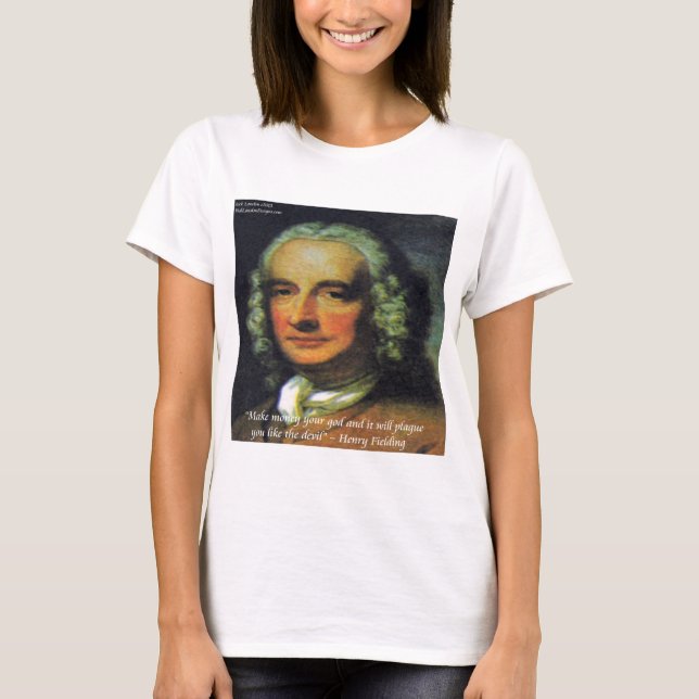 Camiseta Se o Dinheiro é o seu Deus (Frente)