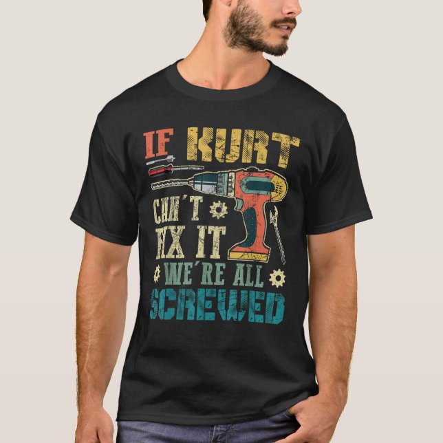 Camiseta Se o Kurt não consegue consertá-lo estamos todos d (Frente)