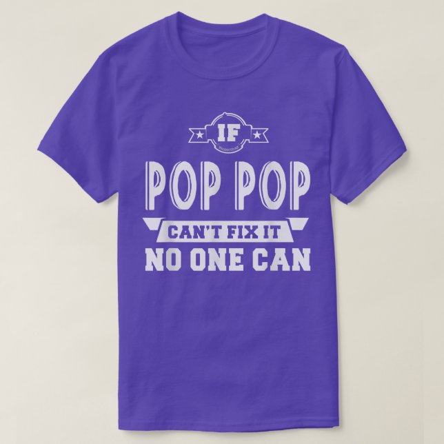 Camiseta Se o Pop de Pop não consegue desvendar, ninguém po (Frente do Design)