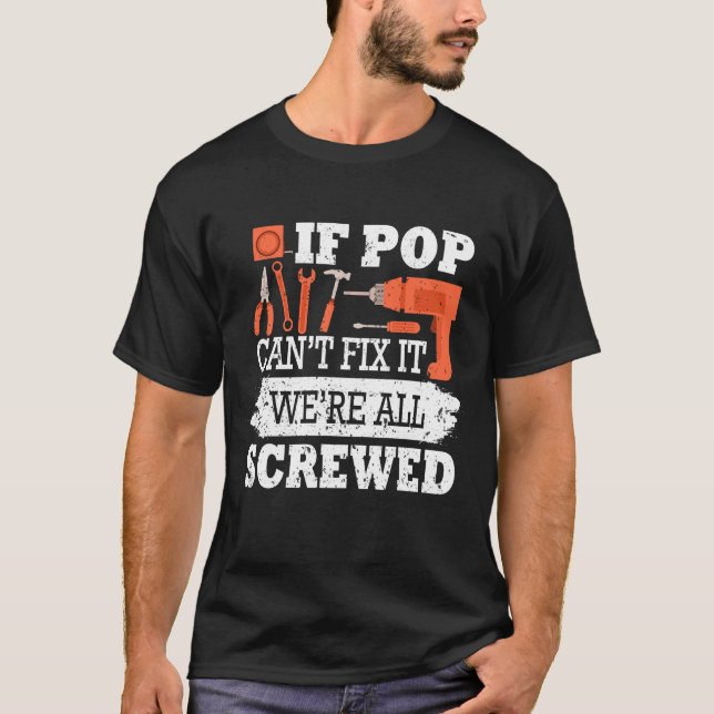 Camiseta Se o Pop não consegue consertar, estamos todos fer (Frente)