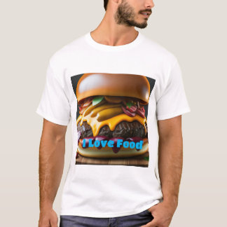 Camiseta Se o seu alimento é para você 🍔 🍔 🍕 🍕 🍟 😋