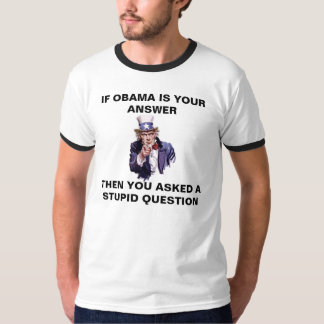 CAMISETA SE OBAMA É SUA RESPOSTA -