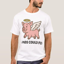 Se os porcos pudessem voar - anjo porquinho