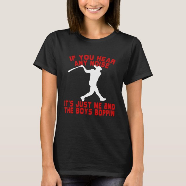 Camiseta Se ouvires qualquer barulho, sou só eu, os rapazes (Frente)