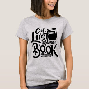 Camiseta Se perca num bom livro I Self-inspiration black