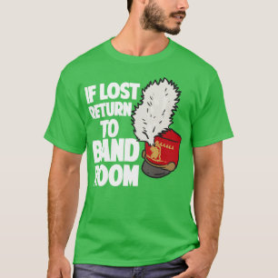 Camiseta Se Perder Retorno À Banda Marcha Da Sala