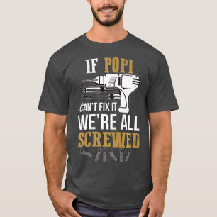 Camiseta Se Popi Não Consegue Corrigi-Lo Foi Engraçado