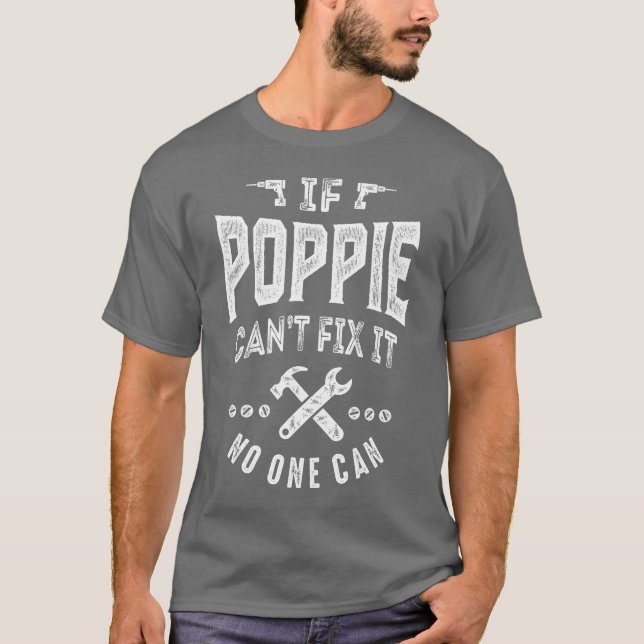 Camiseta Se Poppie não conseguir consertá-lo (Frente)