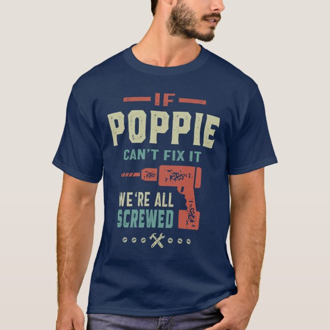 Camiseta Se Poppie não conseguir consertar isso, estamos to (Frente)