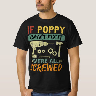 Camiseta Se Poppy não consegue consertar, estamos todos lix