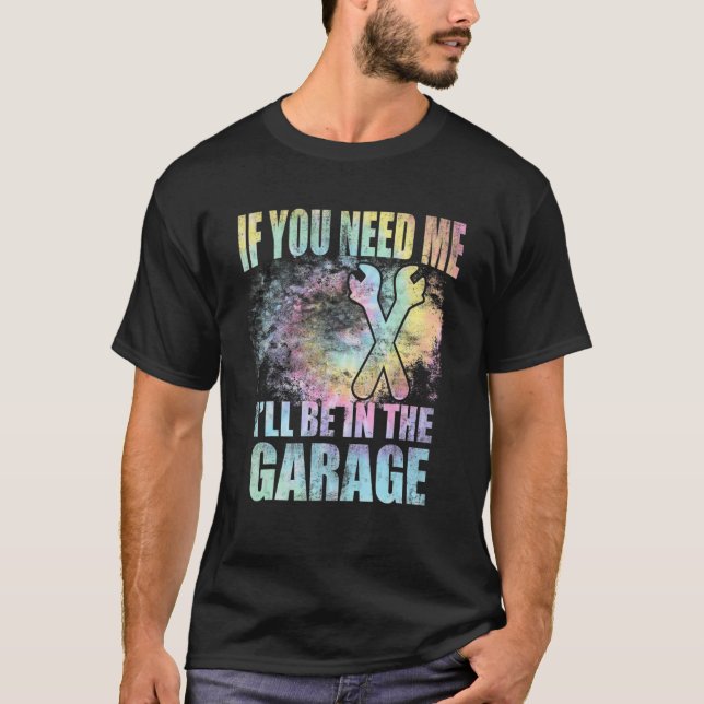 Camiseta Se Precisar De Mim Estarei No Pai Do Carro De Gara (Frente)