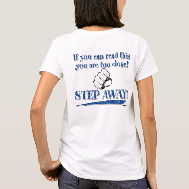 Camiseta Se puder ler isso... PASSO FORA! (Verso)