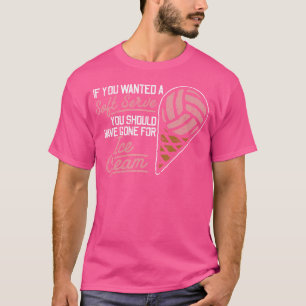 Camiseta Se Quisesse Um Jogador De Voleibol Engraçado
