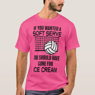 Camiseta Se Quisesse Um Jogador De Voleibol Engraçado