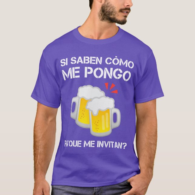 Camiseta Se Sabem Como Fico Pra Que Me Convidaem Funny Mei (Frente)