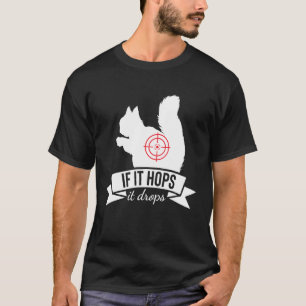 Camiseta Se Salta, Cai Caça de Esquilo Arma Rifle