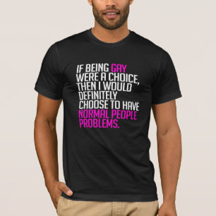 Camiseta Se ser gay era uma escolha