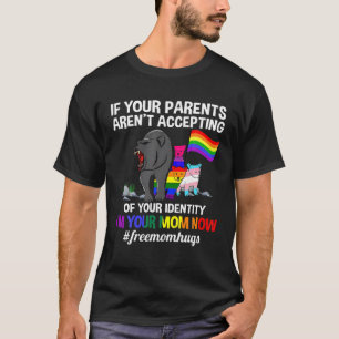 Camiseta Se seus pais não aceitarem sua identidade