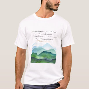 Camiseta Se tem fé no tamanho de uma semente de mostarda