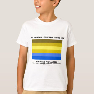 Camiseta Se um arco-íris olha gostos isto você tem o