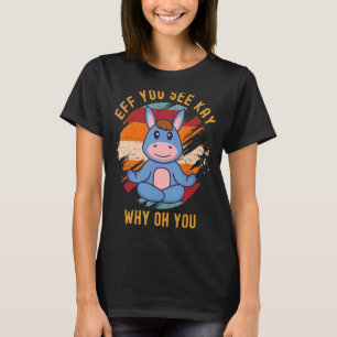 Camiseta Se Vês Kay Por Que É Que Tinhas Uma Vintage Donkey