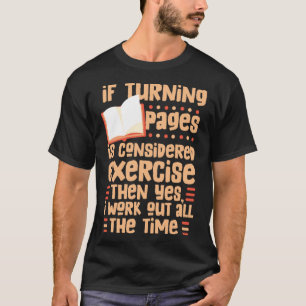 Camiseta se virar páginas for considerado exercício então s