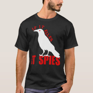 Camiseta Se Voar, Espiará Aves, Conspirando Piada Meme Su