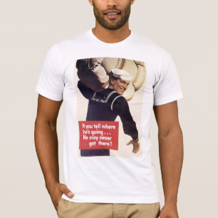Camiseta Se você diz aonde está indo