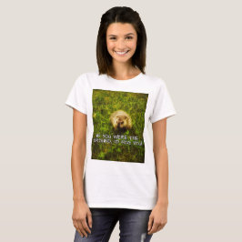Camiseta Se você era a terra, eu hog o! t-shirt