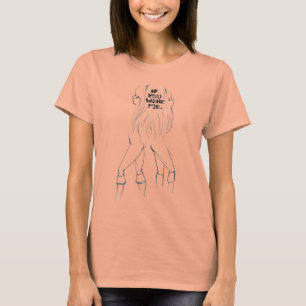 Camiseta Se você era mim