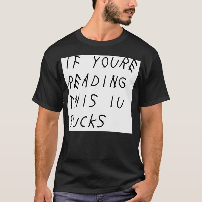 Camiseta Se Você Está Lendo Isso Eu É Uma Merda (Frente)