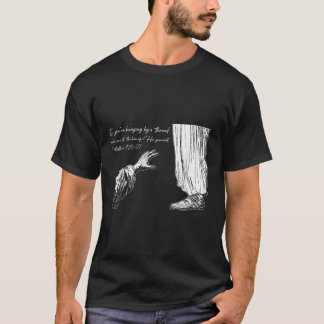 Camiseta Se você está passando por um fio, certifique-se de