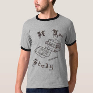 Camiseta Se você estuda