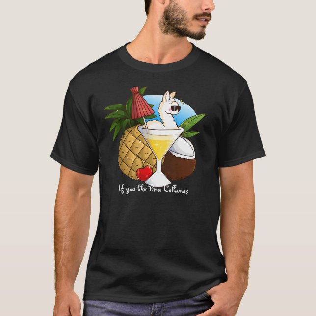Camiseta Se você gosta de Pina Collamas (Frente)