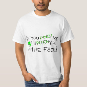 Camiseta Se você me comprime doente perfure-o na cara