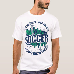 Camiseta Se Você Não Ama o Futebol de Seattle