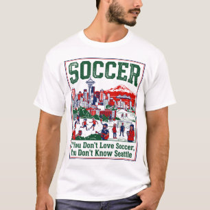 Camiseta Se Você Não Ama o Futebol de Seattle