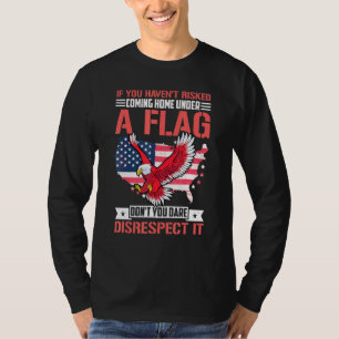 Camiseta Se Você Não Arriscou Chegar Em Casa Sob Um Sinaliz