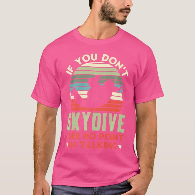 Camiseta Se Você Não Espetar Eu Não Vejo O Ponto De Falar C (Frente)
