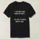 Camiseta se você não está atrás de nossa sensação das (Frente do Design)