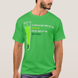 Camiseta Se você não faz parte do científico de química da 