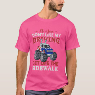 Camiseta Se Você Não Gosta Da Minha Condução Sai Da Sidewal