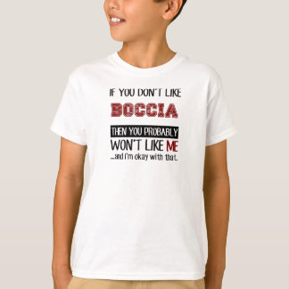 Camiseta Se você não gosta de Boccia legal
