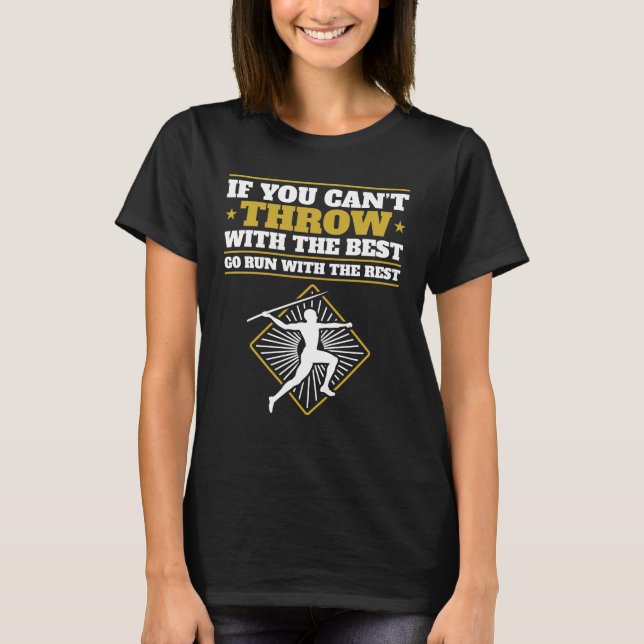 Camiseta Se você não pode jogar com o melhor dardo engraçad (Frente)