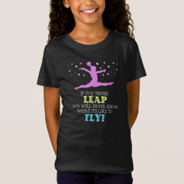 Camiseta Se você nunca pula - citações inspiradas da