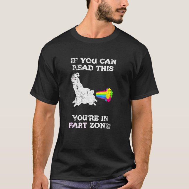 Camiseta Se você pode ler isso você está em um humor na Zon (Frente)