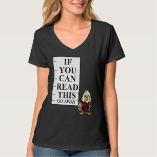 Camiseta Se Você Puder Ler Isso, Afaste-Se Do Nerd American